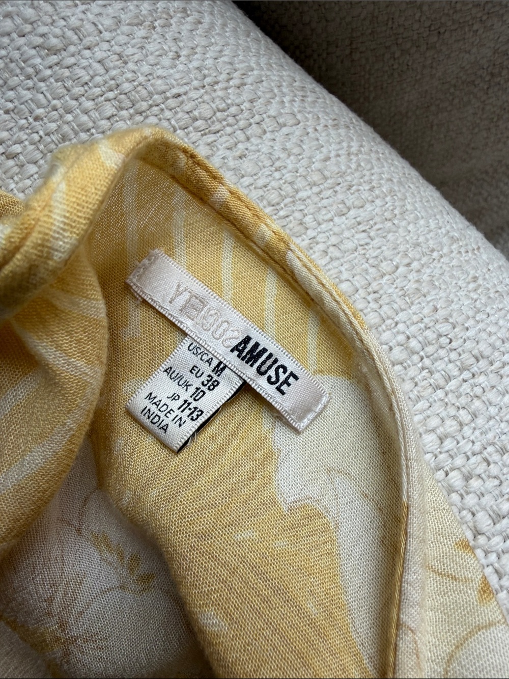 Yellow Floral Wrap Maxi Dress - Women's - Picture 6 of 6